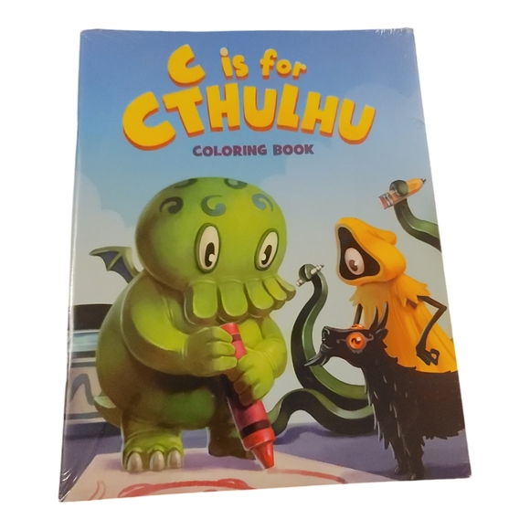 "C for Cthulhu" coloring book - Picture 1 of 2